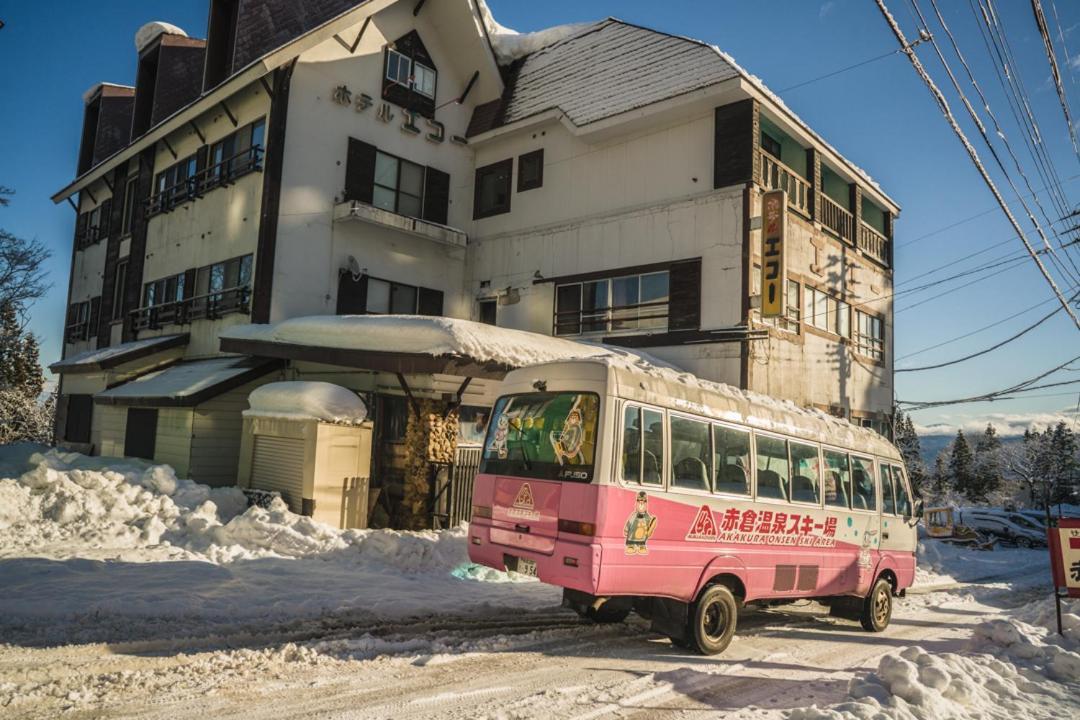 ホテル Onsen Yado Echo 妙高市 エクステリア 写真
